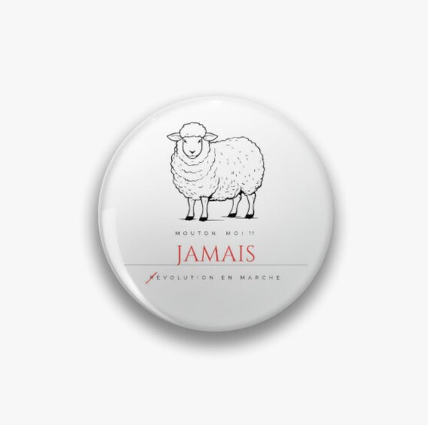 Badge « Mouton libre »